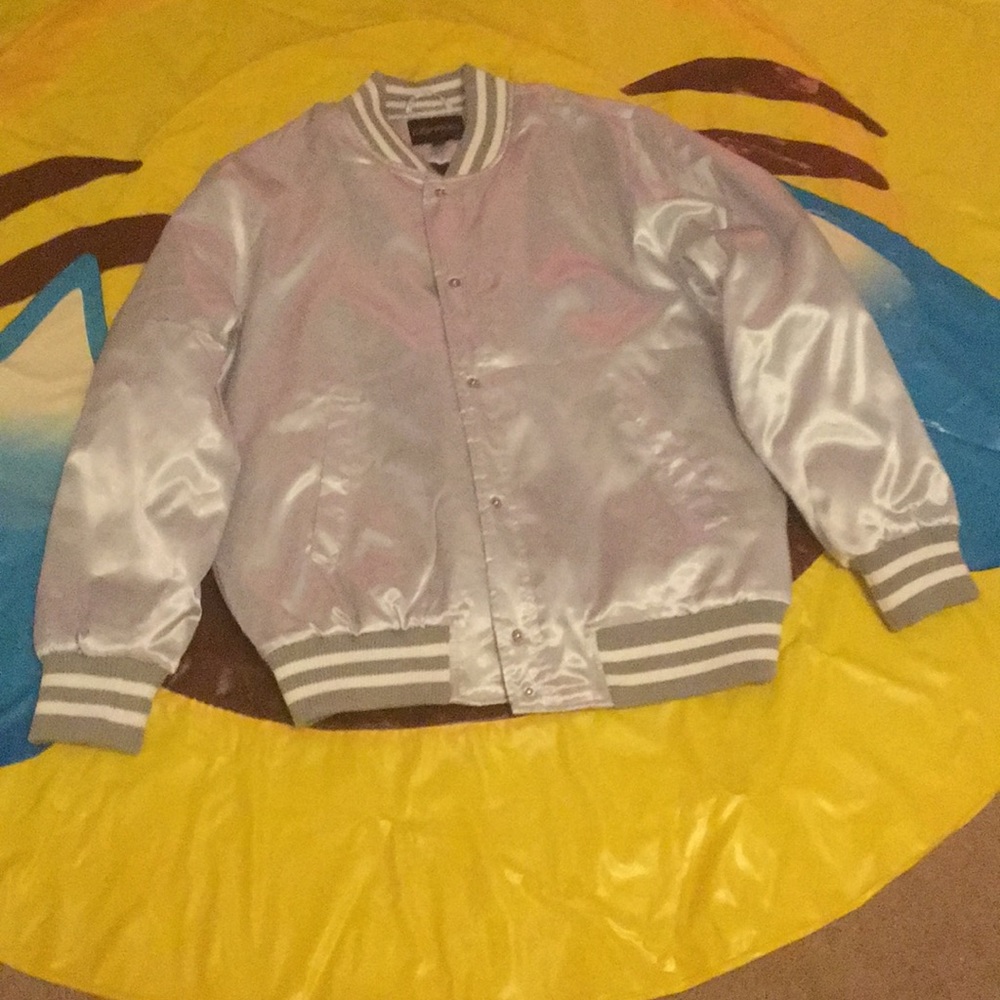 Brand new Express Silver Jacket. NWT